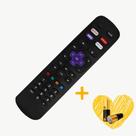 Controle Remoto Para Semp Tcl Roku Smart 4k Netflix Directv HBO