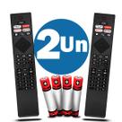 Controle Remoto para Smart TV Philips UHD 4K Compatível com Prime GloboPlay Netflix YouTube