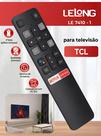 Controle Remoto para TCL Smart TV Android 4k LE7410 Netflix GloboPlay Sem Comando de Voz 2 Pilhas
