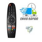 Controle remoto para tv multilaser smart com teclas de atalho