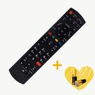 Controle Remoto Para Tv Panasonic Viera Lcd / Led Tnq2b4903 + Pìlhas - FBG