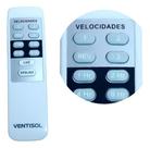 Controle Remoto Para Ventilador De Teto Ventisol Branco