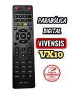 Controle Remoto Parabolica Digital Vivensis VX10 LE-7343 FBG-9314