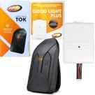 Controle Remoto Portão 2 Canais Tok 433mhz + Tx Car Farol Luz Alta Carro Moto Good Light Ppa