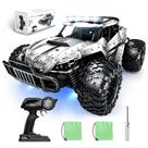 Controle remoto RC Car Tecnock em escala 1/16 20 km/h prata Controle remoto RC Car Tecnock em escala 1/16 20 km/h prata