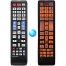 Controle remoto retroiluminado universal Ogilly para TV Samsung