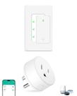 Controle remoto Smart Plug NineLeaf WiFi Alexa Google Home Controle remoto Smart Plug NineLeaf WiFi Alexa Google Home