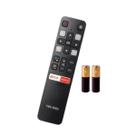 Controle Remoto Smart Tv TCL Rc802v 5598m Android Netflix e Globoplay Com Pilhas