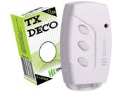 Controle Remoto Transmissor 3 Canais Tx-Deco 433,92 Mhz Ipec