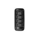 Controle remoto transmissor xac 4004 4 botoes 433mhz preto Controle remoto transmissor xac 4004 4 botoes 433mhz preto