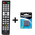 Controle Remoto Tv Hq SmartV 20df Hk320df Hqs32nkh Hqs43nk + PILHAS PANASONIC ANTI VAZAMENTOI