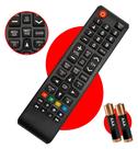 Controle Remoto Universal Compatível Samsung Smart TV Hub Futebol Acompanha Pilhas