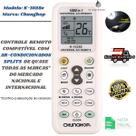 Controle Remoto Universal para Ar Condicionado Split Consul Brastemp Electrolux Gree Samsung Agratto Aux e muitas outras marcas