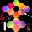 Controle Remoto YEYIZU para Luzes LED Hexagon - Sincronização com Música