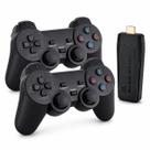 Controle Sem Fio Bluetooth Duplo para Celular Android Smart TV PC Receptor USB 2.4GHz Gamepad Preto Recarregável Alta Precisão Genérico