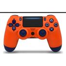 Controle Sem Fio Compatível Com Play4 Ps4 Playstation 4 / slim / pro / pc E Smart Tvs Samsung Laranj