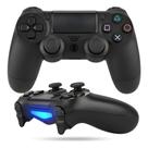 Controle Sem Fio Compatível Com Play4 Ps4 Playstation 4 / slim / pro / pc E Smart Tvs Samsung Preto