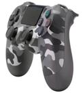 Controle Sem Fio Ps4/Pc Controle Compatível Ps4/PC Sem Fio Cinza Camuflado- Altomex