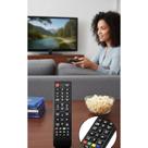Controle Smart TV com Menu e Comandos de Voz