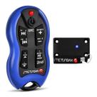 Controle Stetsom Longa Distância SX2 Alcance 500m Universal 16 Funções Azul