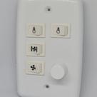Controle Ventilador De Teto 4x2 110v 220v Bivolt 2 Lâmpadas