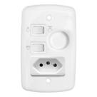 Controle Ventilador De Teto 4x2 110v 220v Bivolt Tomada 10a