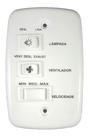 Controle Ventilador Teto 4x2 C/ Capacitor 110v 127v 1 Lâmpada
