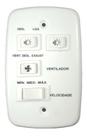 Controle Ventilador Teto 4x2 Com Capacitor 220v 2 Lâmpadas