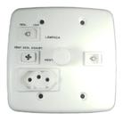 Controle Ventilador Teto 4x4 Bivolt 110v 220v Tomada 2 Lâmpadas