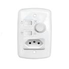 Controle ventilador teto dimmer tomada bivolt307 rima