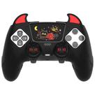 Controller Skin playvital para PS5 Edge Silicone Demon Black