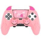 Controller Skin PlayVital para PS5 Edge Silicone Demon Pink