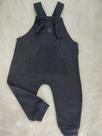 Conunto body ml estampada/jardineira mini & co