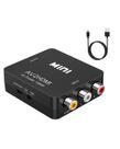 Conversor ABLEWE RCA para HDMI 1080P Mini Composite CVBS