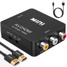 Conversor ABLEWE RCA para vídeo HDMI 1080P Mini Composite CVBS