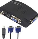 Conversor Adaptador De Video Bnc S-video Vga Para Vga 5v