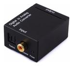 Conversor Audio Optico Digital Fibra Coaxial Rca Analógico