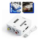 Conversor Av Rca Para Hdmi 1080P Alimentação Usb Ps2 Na Tv