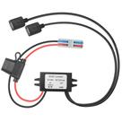Conversor Buck MZHOU DC 8-32V para 5V 3A 15W USB duplo IP67