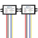 Conversor DC-DC YAXIGE 24V a 12V 4A 48W à prova d'água (2 unidades)