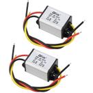 Conversor DC DROK 5V 3A Waterproof Buck 8V-22V para 1V-15V