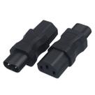 Conversor de adaptador AC JORINDO IEC320 C8 a C13 para PDU/UPS/Display