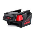 Conversor de adaptador de bateria Ecarke para Milwaukee M18 a V18