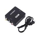 Conversor de adaptador HDMI para áudio de vídeo composto RCA 1080p