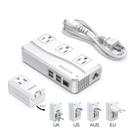 Conversor de energia ISELECTOR 250W 220V a 110V com 8 portas