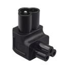 Conversor de energia JORINDO IEC320 C6 para C5 AC 2.5A-10A/250V