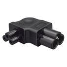 Conversor de energia JORINDO IEC320 C6 para C5 AC Power 2.5A-10A/250V