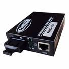 Conversor de Fibra Optica MM e SM 10/100 2 FO SC p/ RJ45 FWE2-112