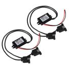 Conversor de tensão AITRIP 12V/24V para 5V 3A 15W com USB duplo