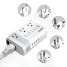 Conversor de tensão DOACE 220V a 110V 350W para viagens pela Europa